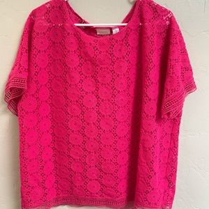 Chico’s Cora Crochet Top